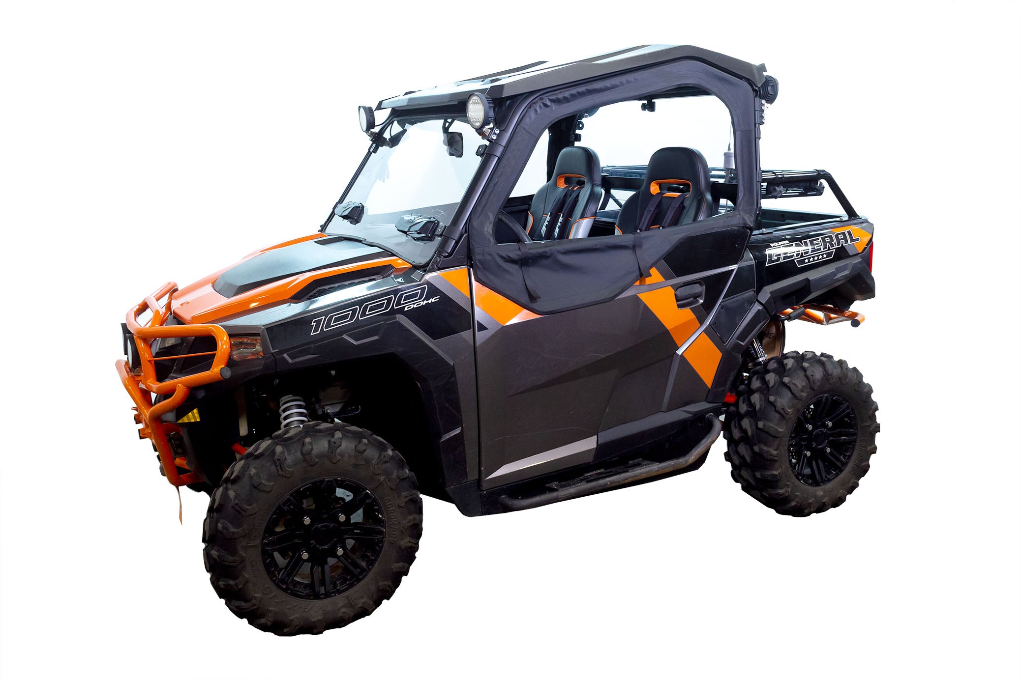 Framed Upper Door Kit – Polaris General (v2) by Seizmik – Pro UTV