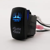 Polaris RZR Spectrum ULTIMATE LIGHT / MIRROR with Universal Clamp by Sector Seven