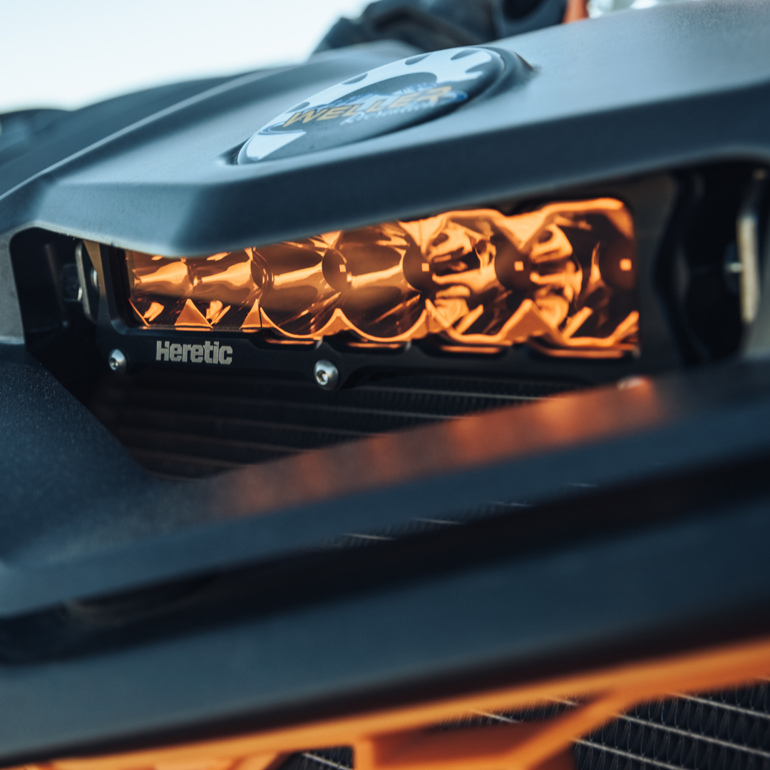 Can Am Maverick X3 Shock Tower Light Bar Mount | Heretic Studio