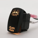 Polaris RZR Spectrum ULTIMATE LIGHT / MIRROR with Universal Clamp by Sector Seven