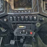 Polaris RZR XP Turbo S Radio and Intercom Bracket by PCI Race Radios