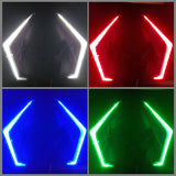 Infinite Offroad (UTV) - RGB+W Rock Light & Whip Bundle