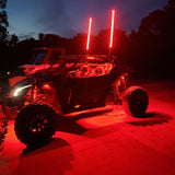 Infinite Offroad (RGB+W) Whips - Compatible With Rock Lights