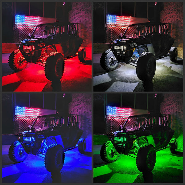 Infinite Offroad (UTV) - RGB+W Rock Light Kit – Pro UTV Parts