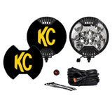 KC Hilites 6" SlimLite LED - 2-Light System - 50W Spot Beam