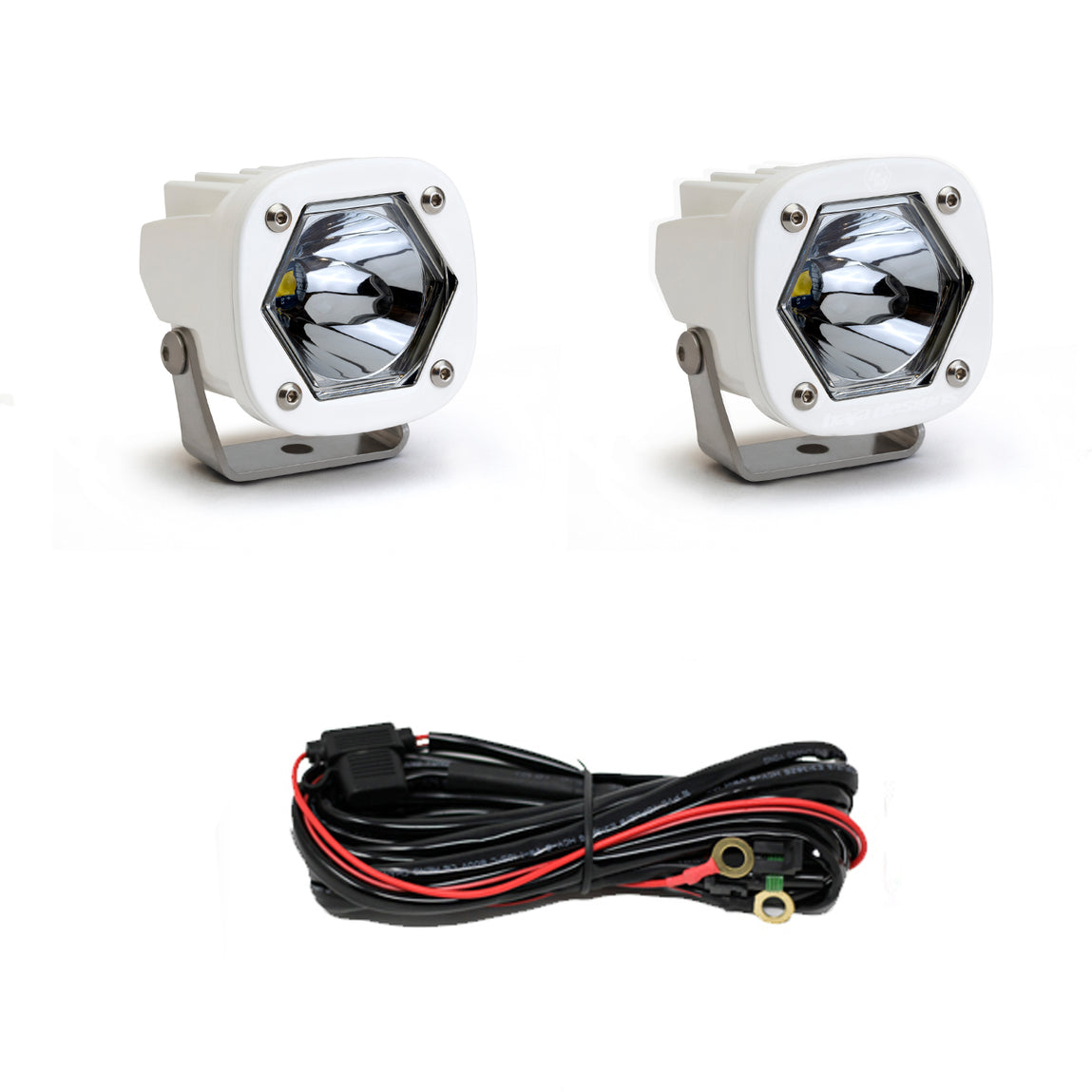 カドー baton BD-S1-WH WHITE S1, Spot LED, White by Baja Designs – Pro UTV Parts