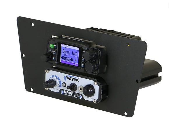Yamaha YXZ Mount for GMR25 / ABM25 Radio & Intercom by Rugged Radios
