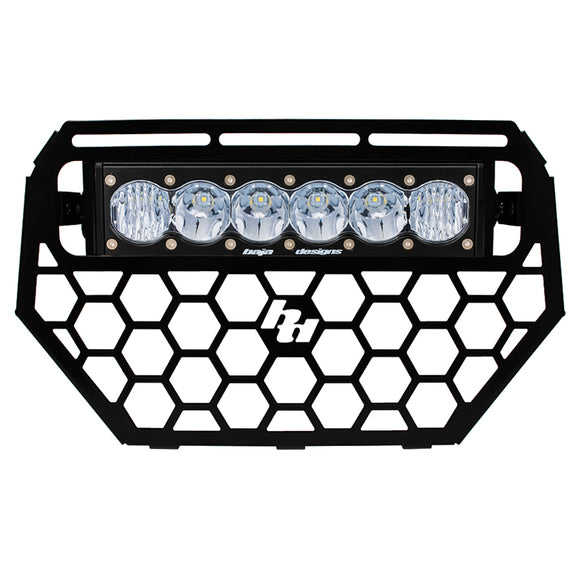 SAUTVS Front Mesh Grill with Light for RZR XP 1000 14-18/RZR SAUTVS Front Mesh Grill with Light for RZR XP 1000 14-18/RZR