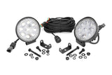 ROUGH COUNTRY 4-INCH LED ROUND LIGHTS