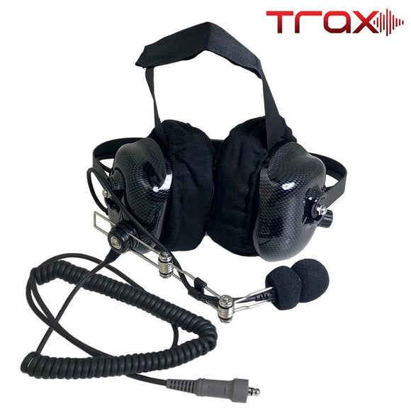 TRAX STEREO BTH HEADSET WITH VOLUME CONTROL by PCI Race Radios