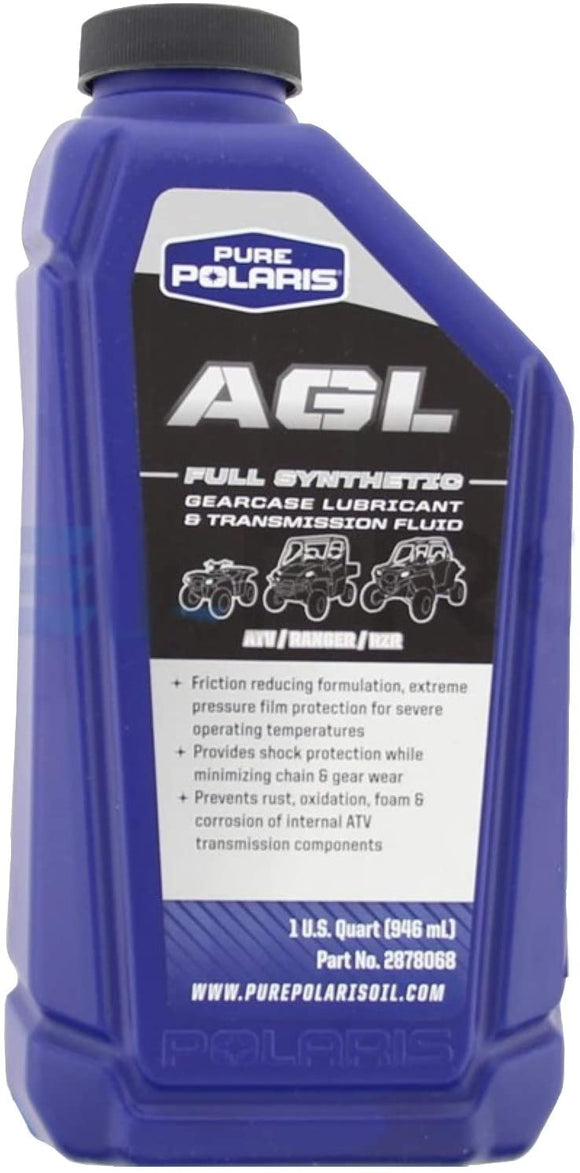 Polaris Premium Synthetic AGL Plus Gear Lube 1 U.S. Quart (946 mL)