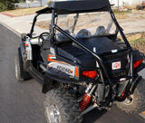 Polaris RZR S 800 MUD Edition Mud Flaps/Fender Extensions by Rokblokz