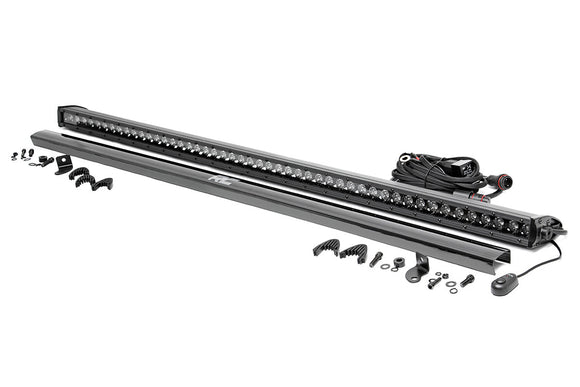 ROUGH COUNTRY 50-INCH STRAIGHT CREE LED LIGHT BAR - (SINGLE ROW | BLACK SERIES)