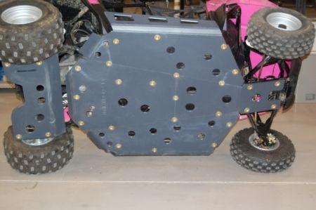 Trail Armor Polaris RZR 170 Full Skids with Integrated Side Nerfs and Rear Swing Arm Skid