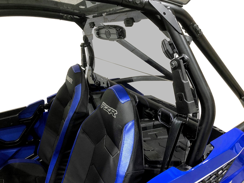 Spike Powersports Polaris RZR Trail (2021+) Rear Tinted/ Vented Windshield-GP