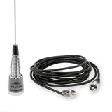 VHF Antenna Kit with 1/2 Wave No Ground Plane (NGP) Antenna & NMO Mount by Rugged Radios