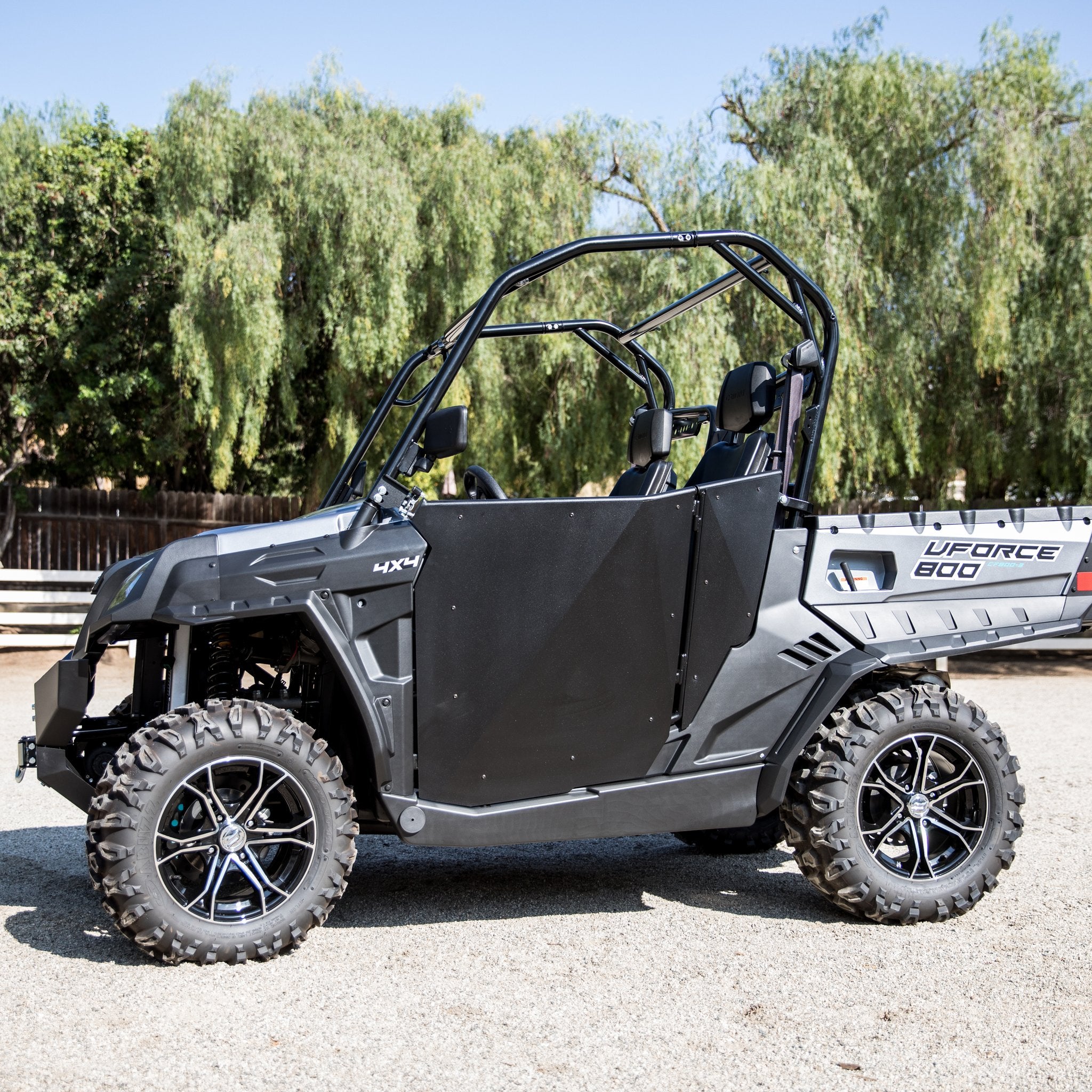 Black Suicide Half Doors By Dirt Specialties - CFMoto UForce 500
