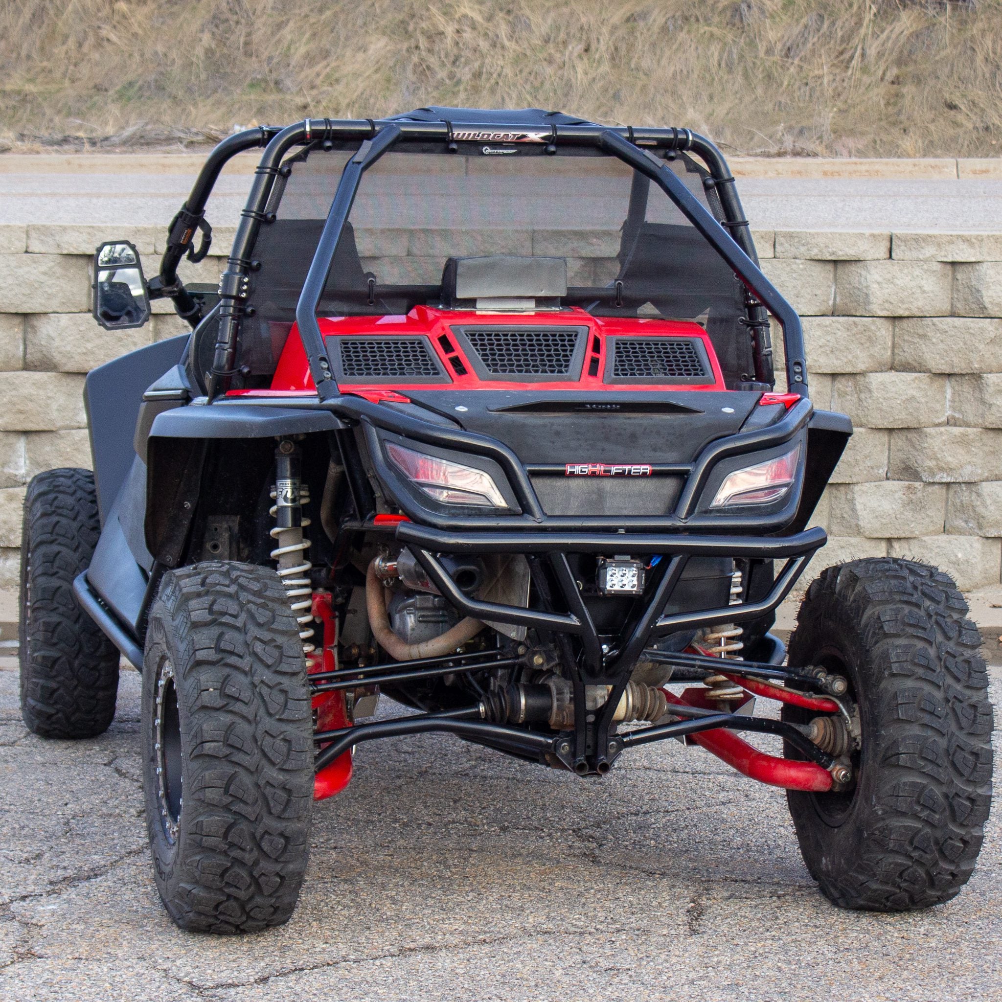 Motoroof Rear Window – Arctic Cat – Wildcat X – Black – Pro UTV Parts