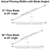 Denali UTV Snow Plow - Yamaha YXZ by Motoalliance