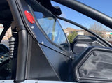 Kawasaki Teryx KRX1000 2 Seat Rear Glass Windshield 2020+ DWA (Dirt Warrior Accessories)