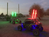 3ft. GEM series LED lighted whips by Tribal Whips.