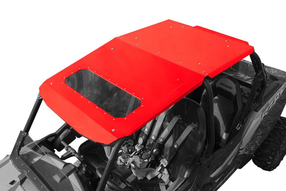 FAST BACK ALUMINUM ROOF RZR 900 4, 1000 4, XPT 4 WITH SUNROOF by Moto Armor