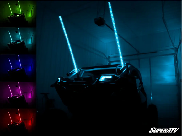 RGB LED WHIP LIGHTS By SuperATV