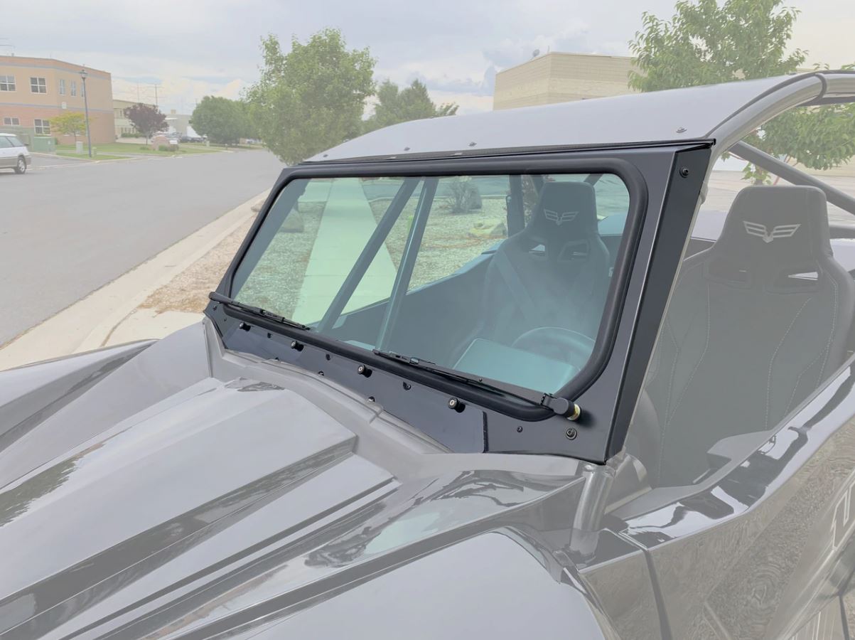 Wildcat XX Vented Glass Windshield with Wipers By UTVZILLA – Pro