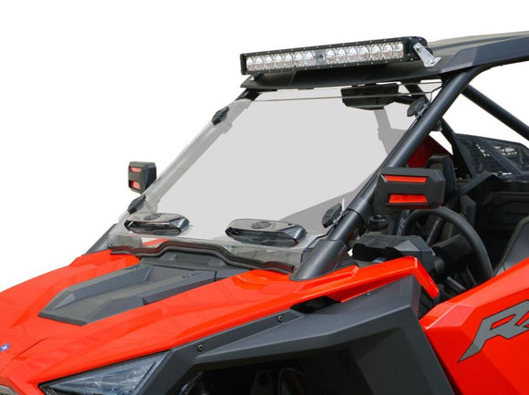 Polaris RZR Pro Venting Windshield Featuring Tool-less Rapid Release By Spike Powersports