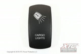 Carling LED Switch with CARGO LIGHTS Actuator/Rocker