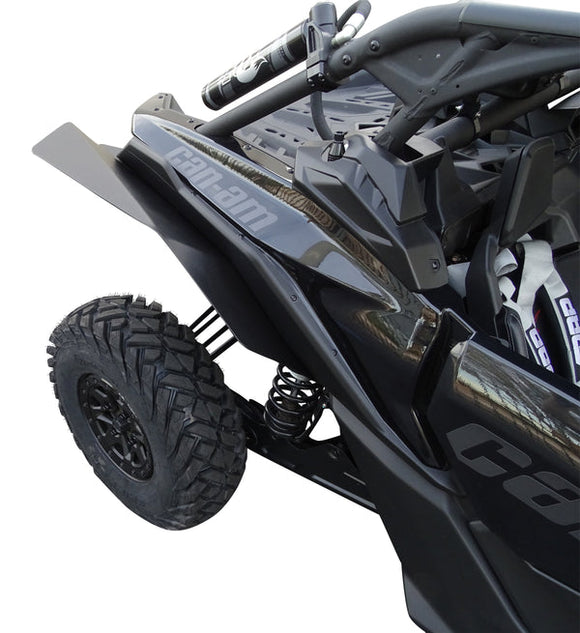 MUDBUSTERS 2017-2024 CAN-AM MAVERICK X3 RS STANDARD COVERAGE STOCK FENDER FLARES (72