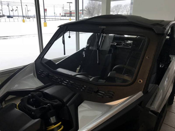 Can-Am Maverick X3 Laminated Glass Windshield with Slide Vent by EMP