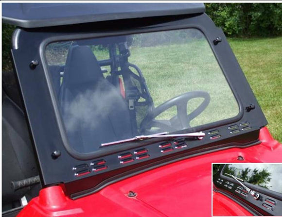 RZR Laminated Safety Glass Windshield with Wiper - by EMP