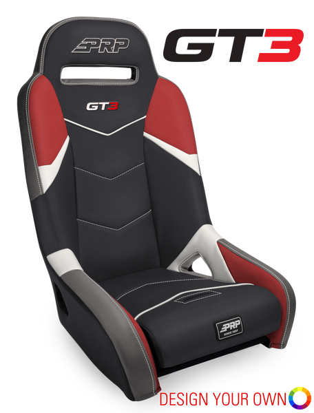 GT3 Suspension Seat for Polaris UTV's- Design Your Own by PRP – Pro UTV  Parts