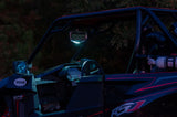 Halo-RA LED Rearview Mirror with Cast Aluminum Bezel – Polaris RZR Pro XP, Pro R by Seizmik
