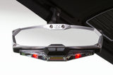 Halo-RA LED Rearview Mirror with Cast Aluminum Bezel – 1.75″ Round Tube by Seizmik