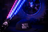 LED Whips with Bluetooth and MAGNETIC Bases by 5150 Whips