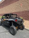 KAWASAKI TERYX KRX 1000 REAR GLASS WINDSHIELD 4- SEAT 2022+ - By Dirt Warrior Accessories