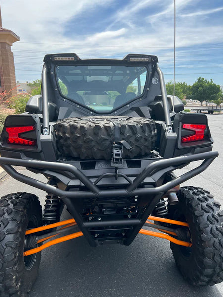 KAWASAKI TERYX KRX 1000 REAR GLASS WINDSHIELD 4- SEAT 2022+ - By