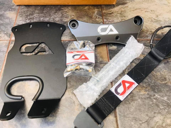 Can-Am X3 Front Suspension Limit Strap System By CA Technologies
