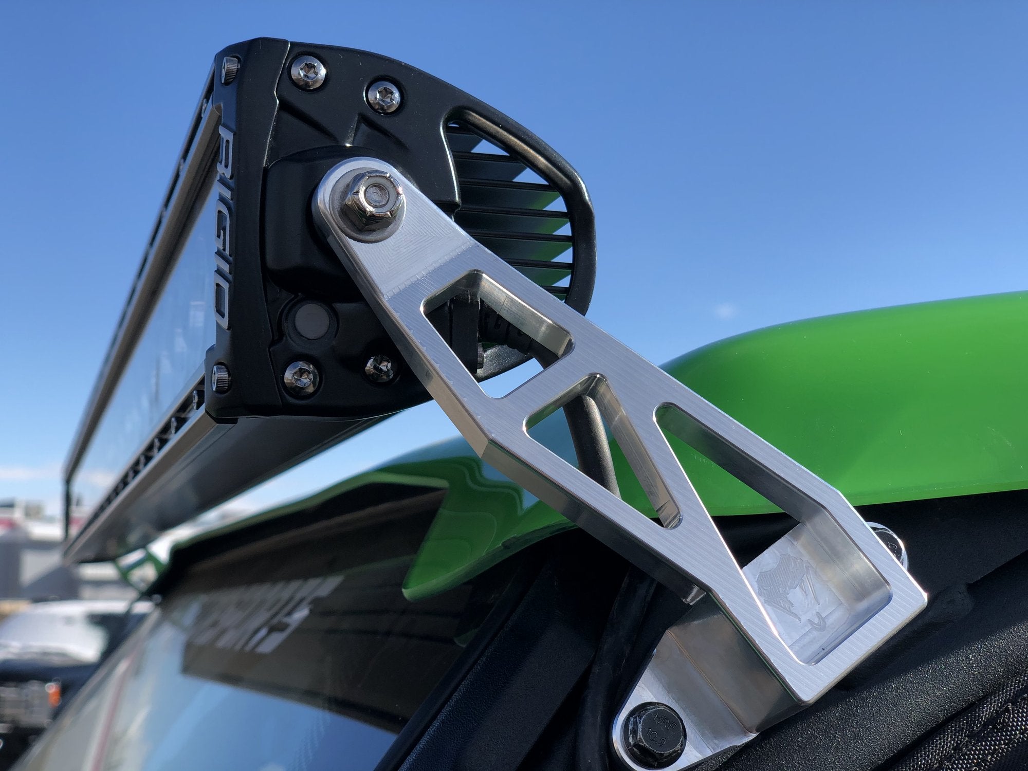 KRX 1000 Billet Light bar mount for RIGID 40