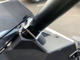 UTVZILLA Polaris RS1 Tinted Half Windshield, Billet Clamps, Polycarbonate