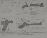 X3 Door Openers (Pair W/Gas Struts) by GZC