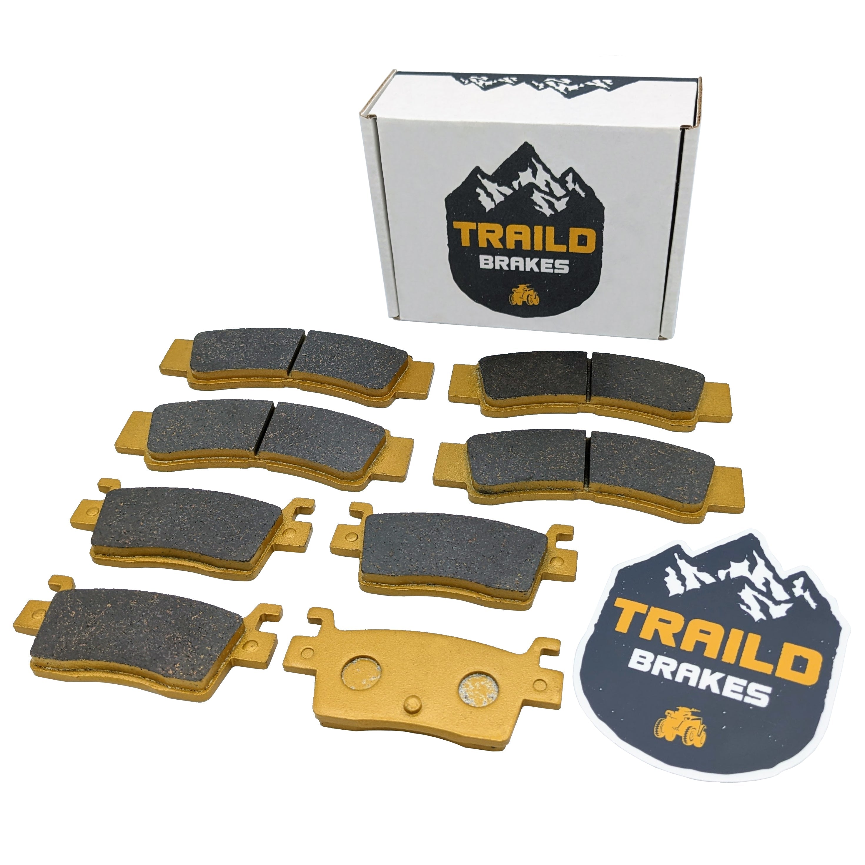 Traild Kawasaki KRX/KRX4 1000 2020-2026 Ceramic Brake Pad Set