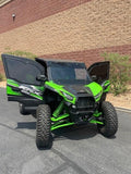 DWA (Dirt Warrior Accessories) KAWASAKI Teryx KRX 1000 2-SEAT Cab Enclosure "THE VAULT" Upper Side Doors & Panels