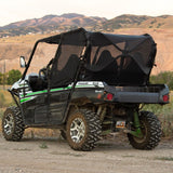MotoRoof Rear Window – Kawasaki Teryx4 – 4 Door – Black – Updated Version