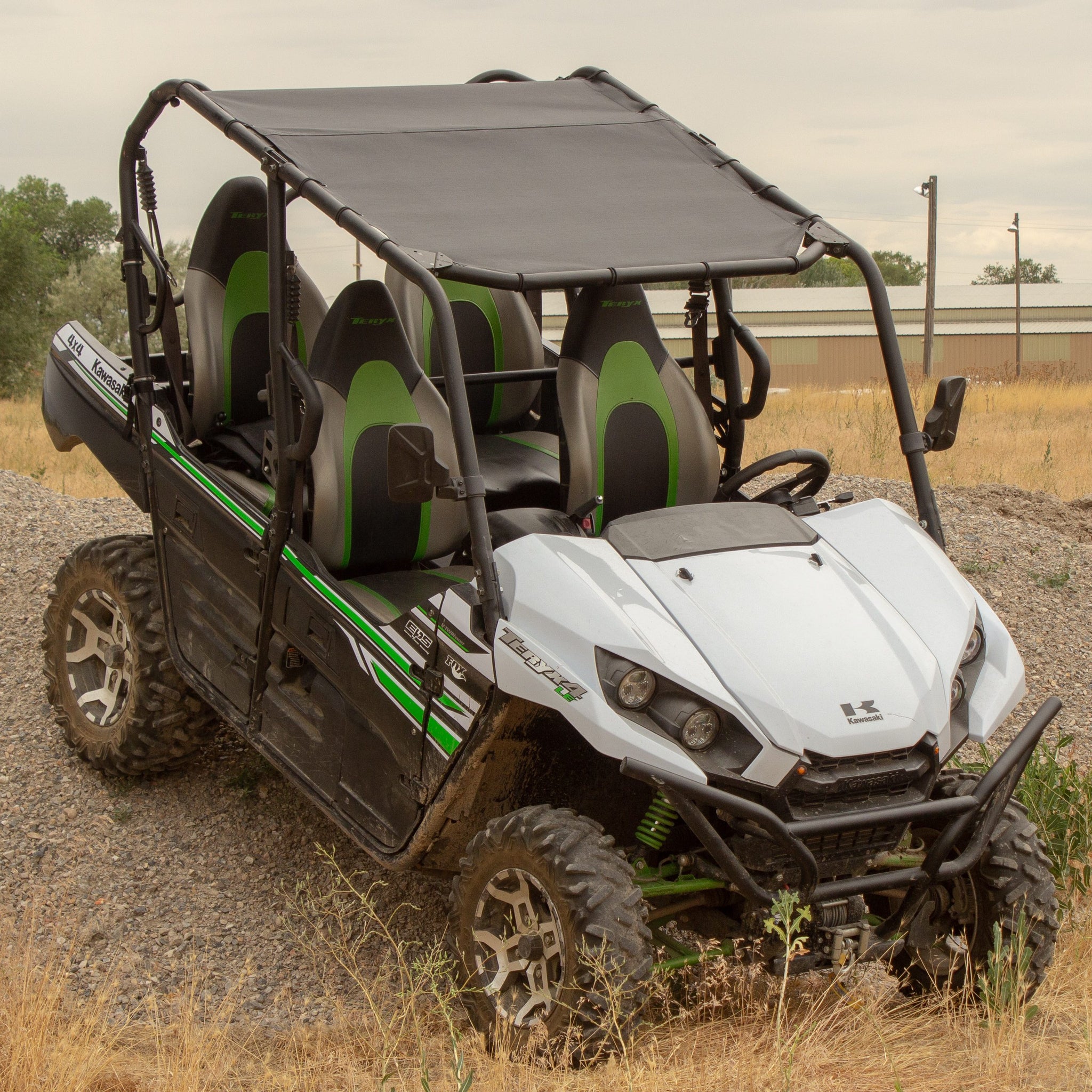 Motoroof Shade Roof – Kawasaki Teryx4 – 4 Door – Black – Updated