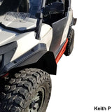 2010-2020 CAN-AM COMMANDER FENDER EXTENSIONS (FOR XT FENDERS) by Mudbusters