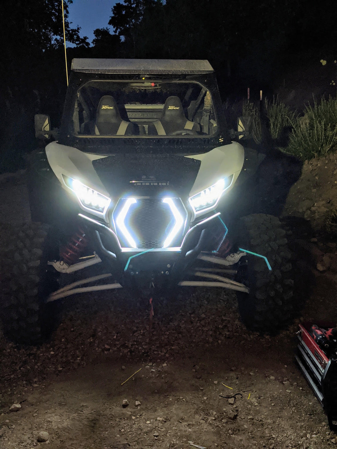 Street Legal Kit for Kawasaki KRX 2020+ with Fang Lights by Ryco