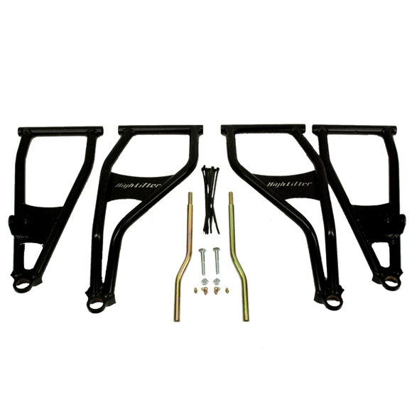 Front Forward Upper & Lower Control Arms Polaris RZR 800 S, 800 4 by Highlifter